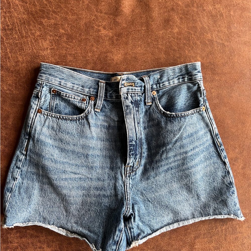 Madewell Momjean Jean Shorts